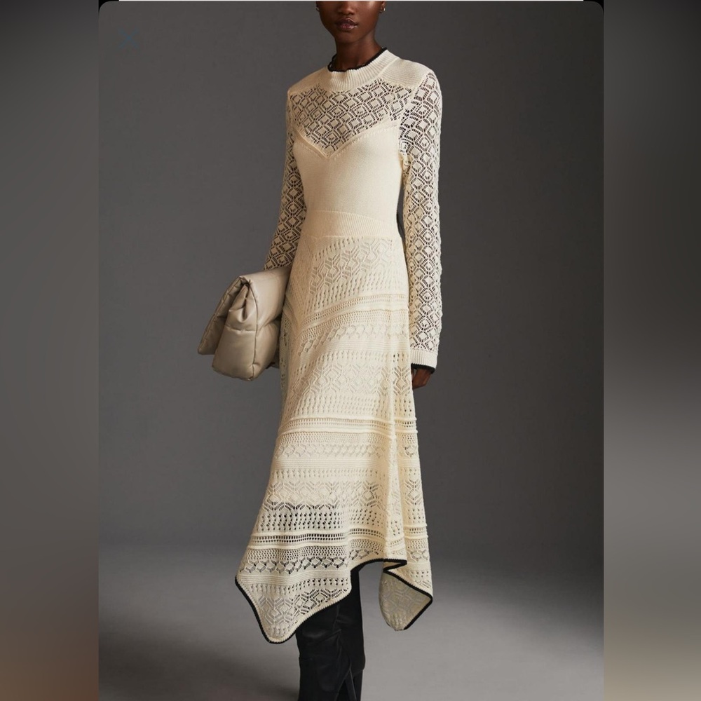 Anthropologie Victorian Sweater Dress 🤍